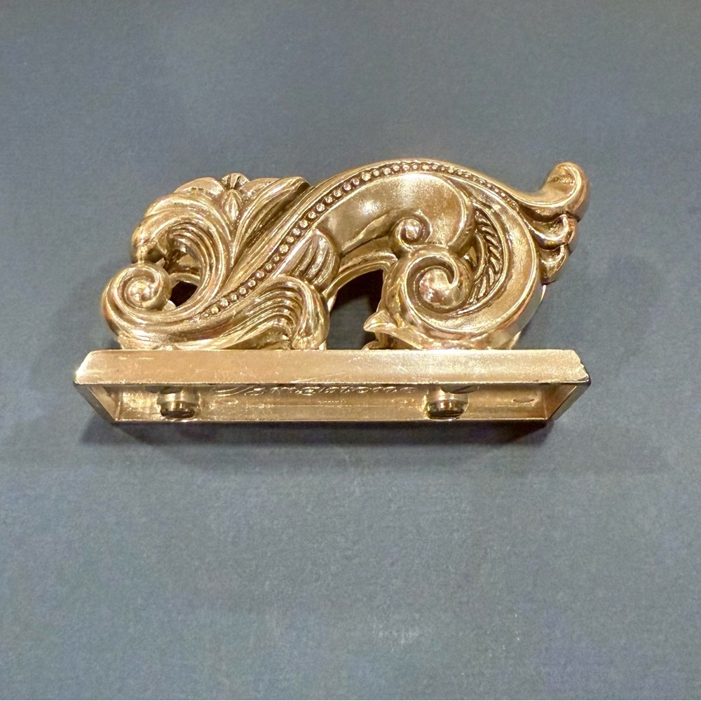Brighton Ornate Silver Business Card Holder
